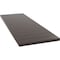 Ekena Millwork True Fit PVC Horizontal Slat Modern Style Fixed Mount Shutters, Raisin Brown, 12W x 44H, PR TFP001HZ12X044TB - alternate 11